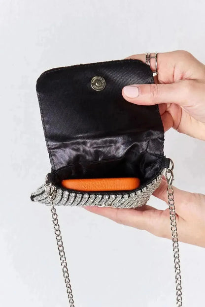 Forever Link Rhinestone Mini Crossbody Bag - Bad Moms Club