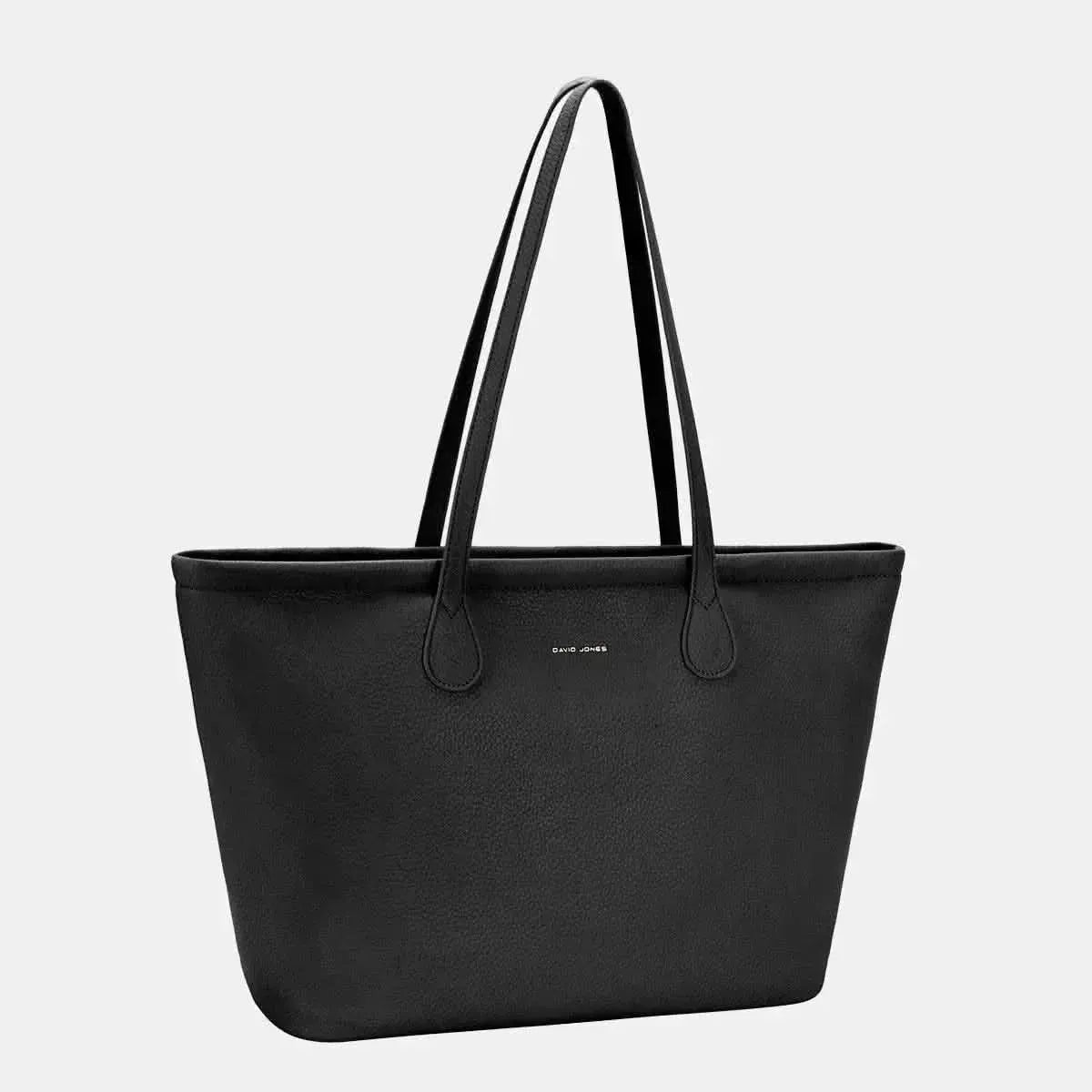 David Jones PU Leather Tote Bag - Bad Moms Club