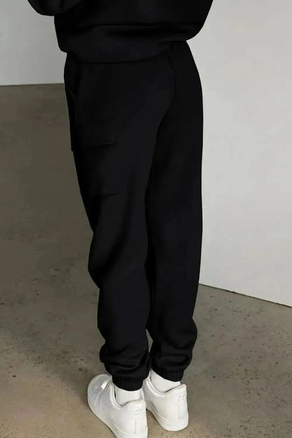 Pocketed Elastic Waist Active Joggers - Bad Moms Club