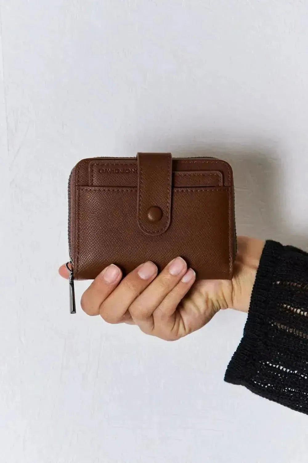 David Jones PU Leather Mini Wallet - Bad Moms Club