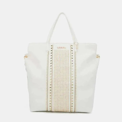 Nicole Lee USA Studded Large Tote Bag - Bad Moms Club