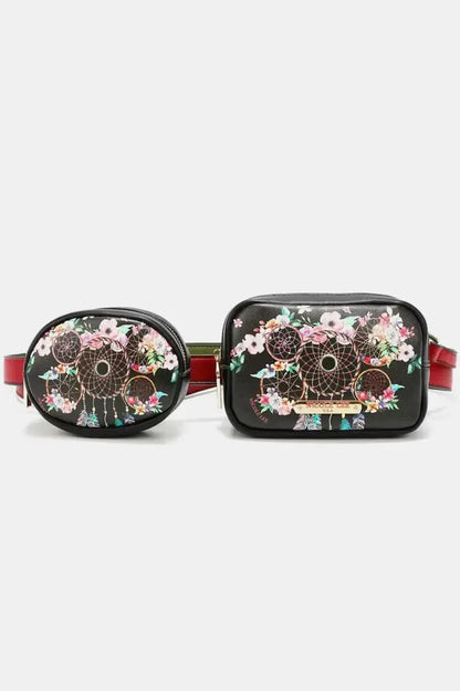 Nicole Lee USA Double Pouch Fanny Pack - Bad Moms Club
