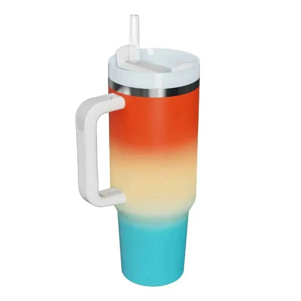 Gradient Multicolor Stainless Steel Tumbler - Bad Moms Club