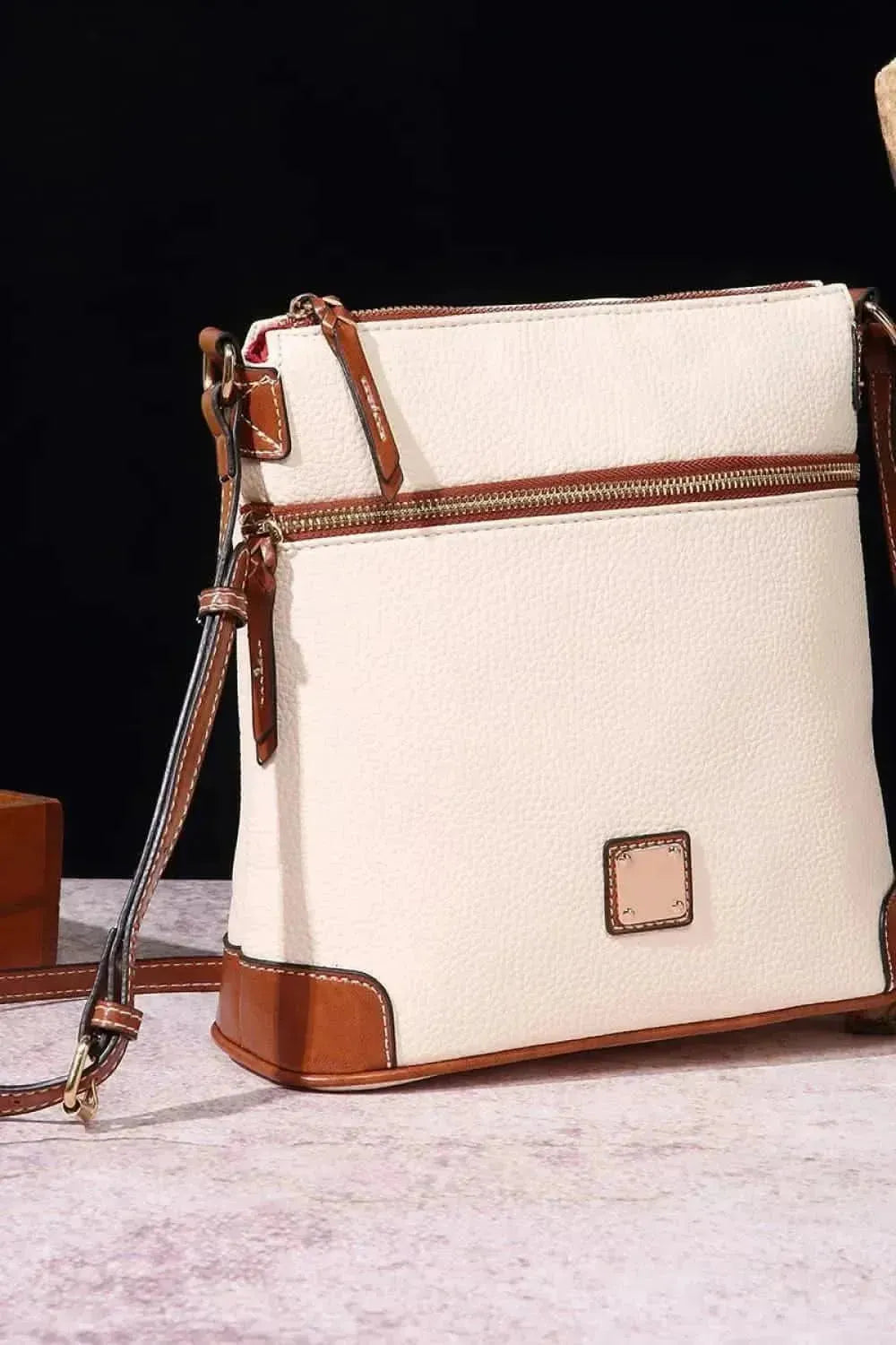 PU Leather Crossbody Bag - Bad Moms Club