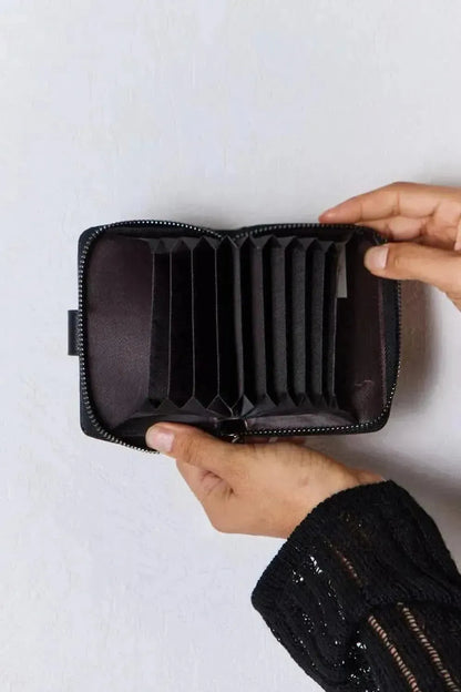 David Jones PU Leather Mini Wallet - Bad Moms Club