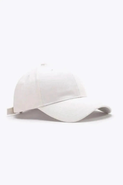 Plain Adjustable Cotton Baseball Cap - Bad Moms Club