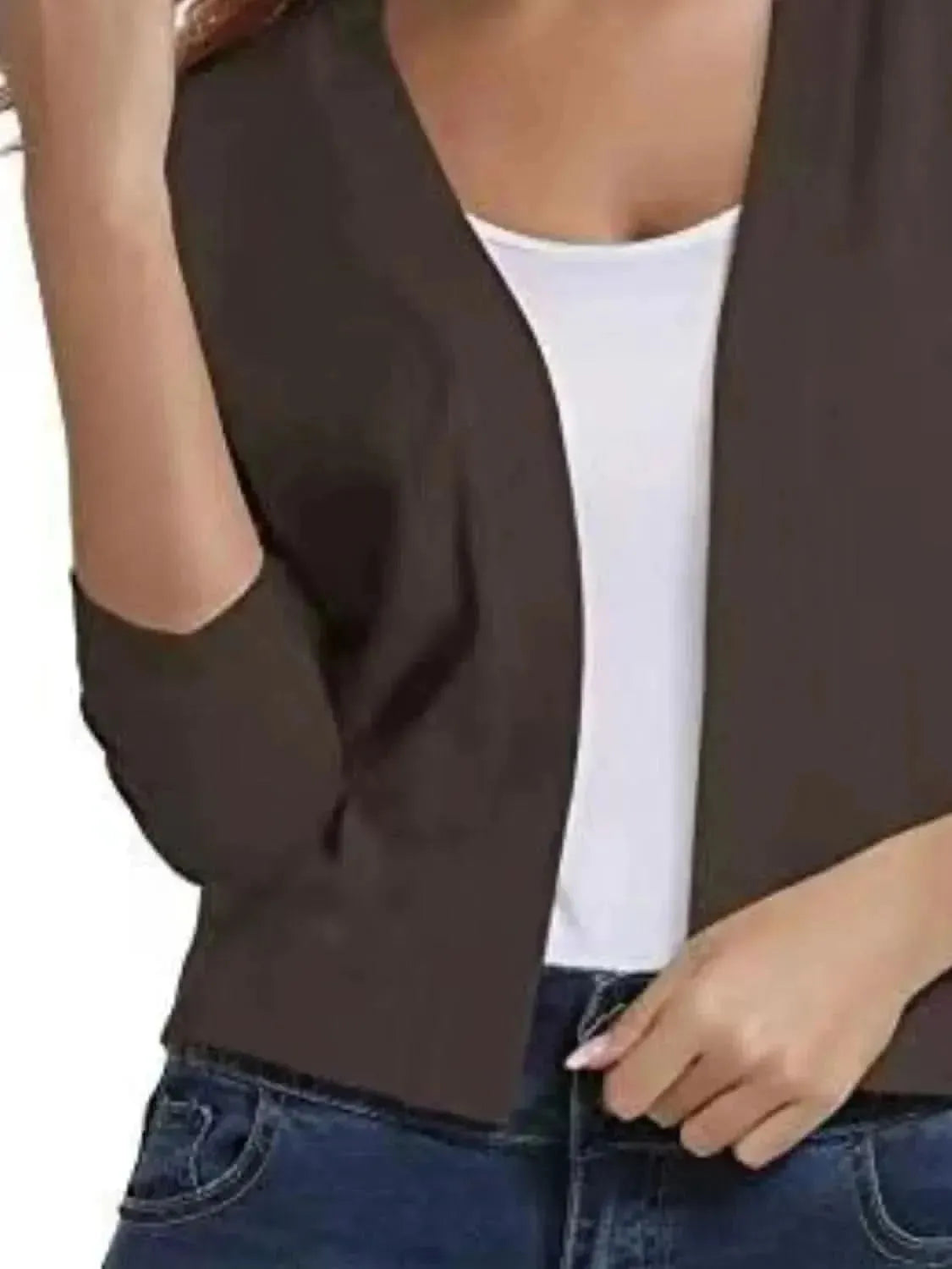 Open Front Cardigan - Bad Moms Club