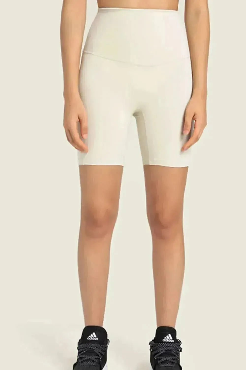 Seamless High-Rise Wide Waistband Biker Shorts - Bad Moms Club