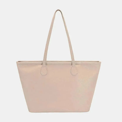 David Jones PU Leather Tote Bag - Bad Moms Club