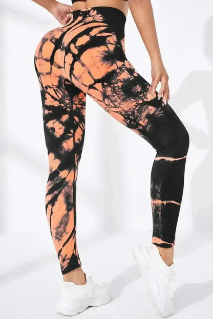 Wide Waistband Long Active Pants - Bad Moms Club
