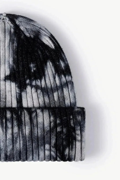 Tie-Dye Ribbed Cuffed Beanie - Bad Moms Club