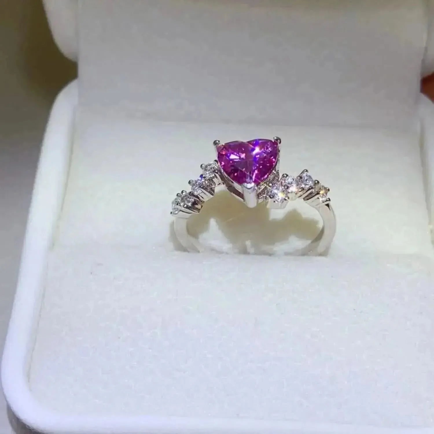 1 Carat Moissanite 925 Sterling Silver Ring - Bad Moms Club