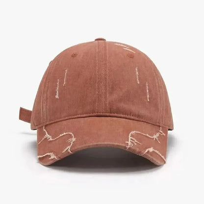 Raw Hem Adjustable Cap - Bad Moms Club
