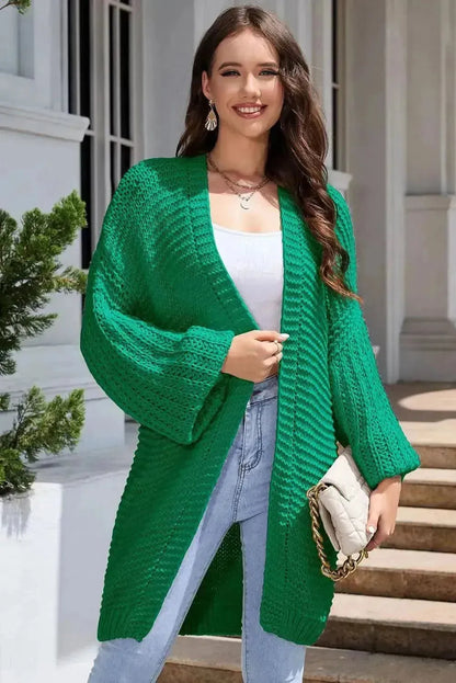 Open Front Longline Cardigan - Bad Moms Club