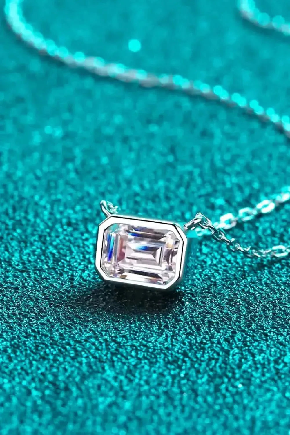 Beautiful Words 1 Carat Moissanite Pendant Necklace - Bad Moms Club