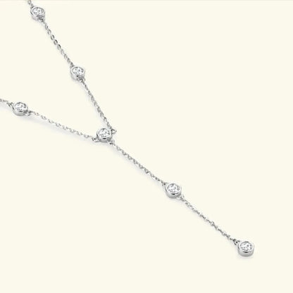 1.1 Carat Moissanite 925 Sterling Silver Necklace - Bad Moms Club