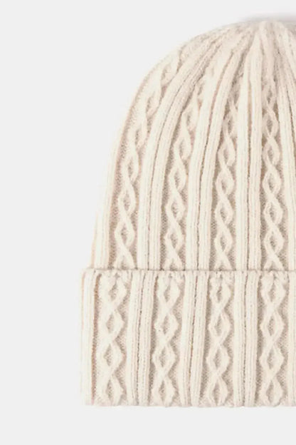 Mixed Knit Cuff Beanie - Bad Moms Club