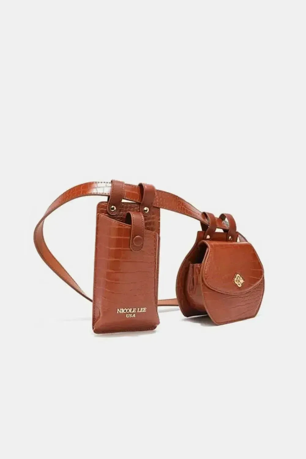 Nicole Lee USA 2 Piece Texture Belt Bag - Bad Moms Club