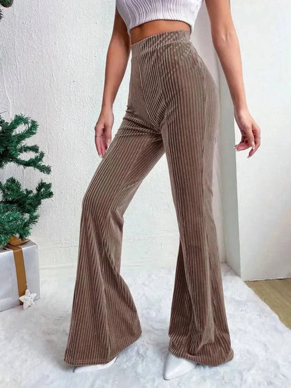 High Waist Flare Pants - Bad Moms Club
