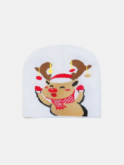 Christmas Pattern Knit Hat - Bad Moms Club