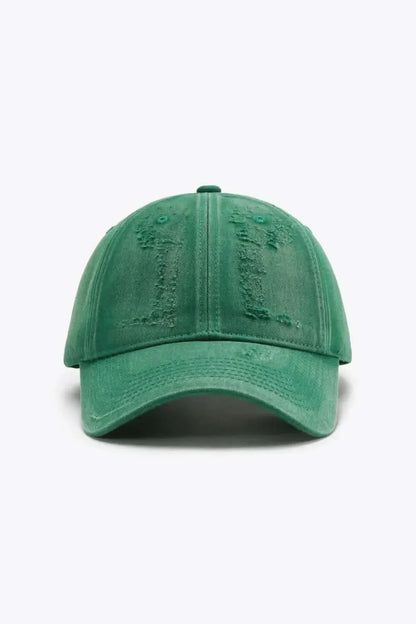 Distressed Adjustable Baseball Cap - Bad Moms Club