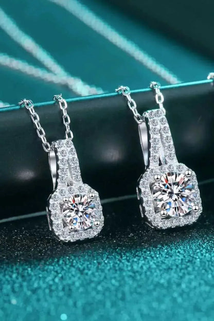 Adored 1 Carat Moissanite Necklace - Bad Moms Club