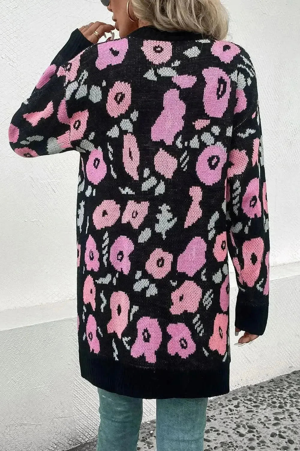 Open Front Longline Cardigan - Bad Moms Club