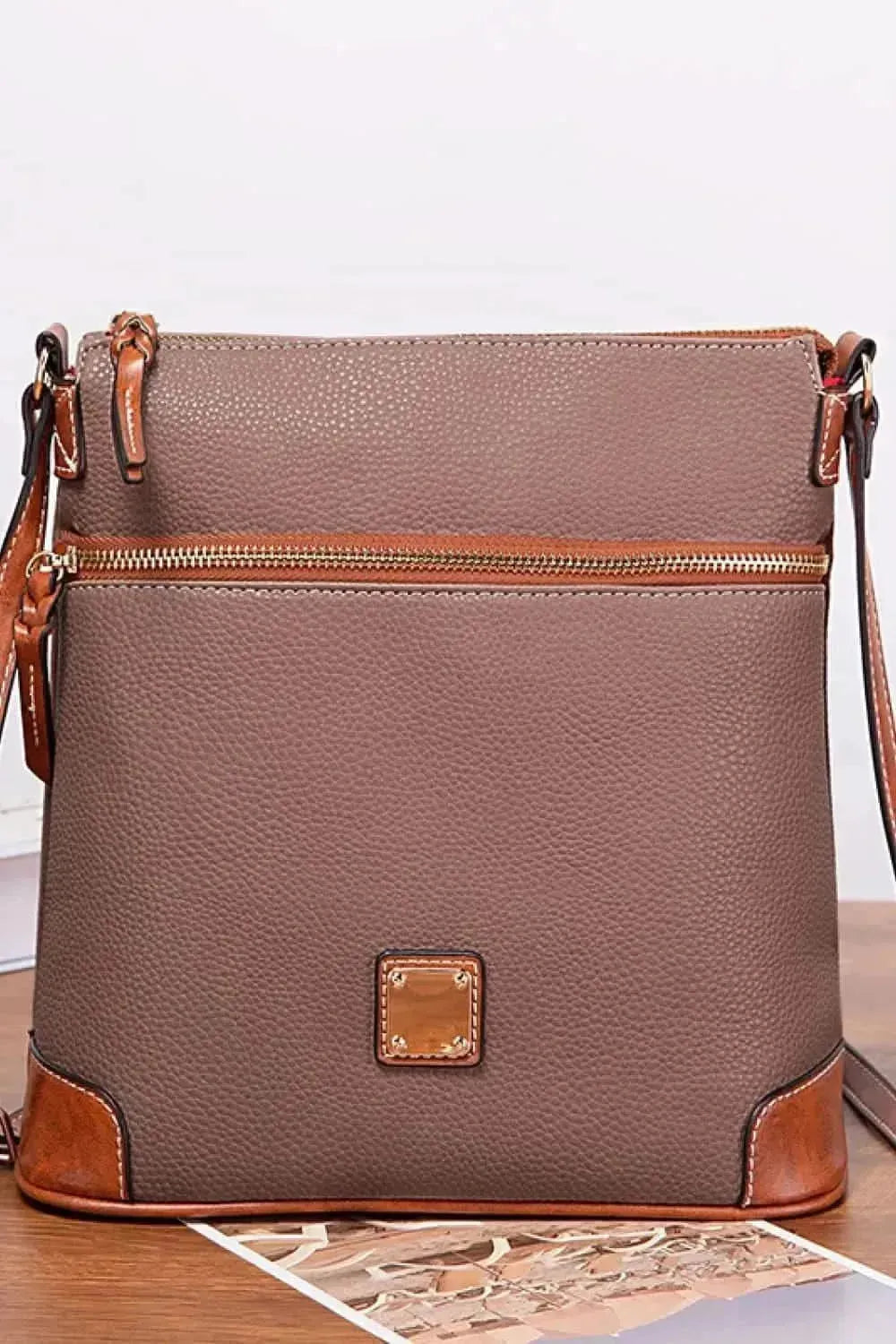 PU Leather Crossbody Bag - Bad Moms Club