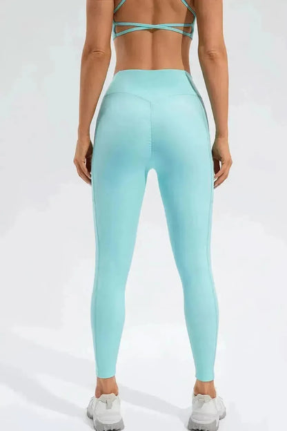 High Waist Active Leggings with Pockets - Bad Moms Club