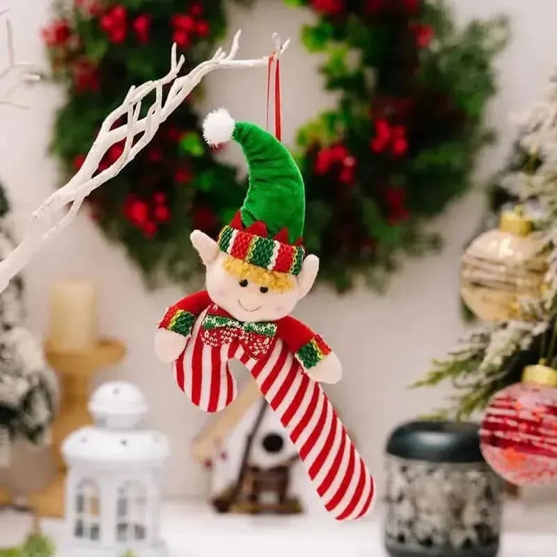 Christmas Candy Cane Hanging Ornament - Bad Moms Club