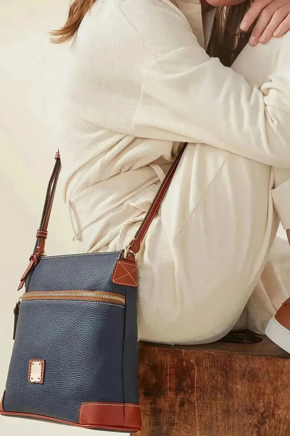 PU Leather Crossbody Bag - Bad Moms Club