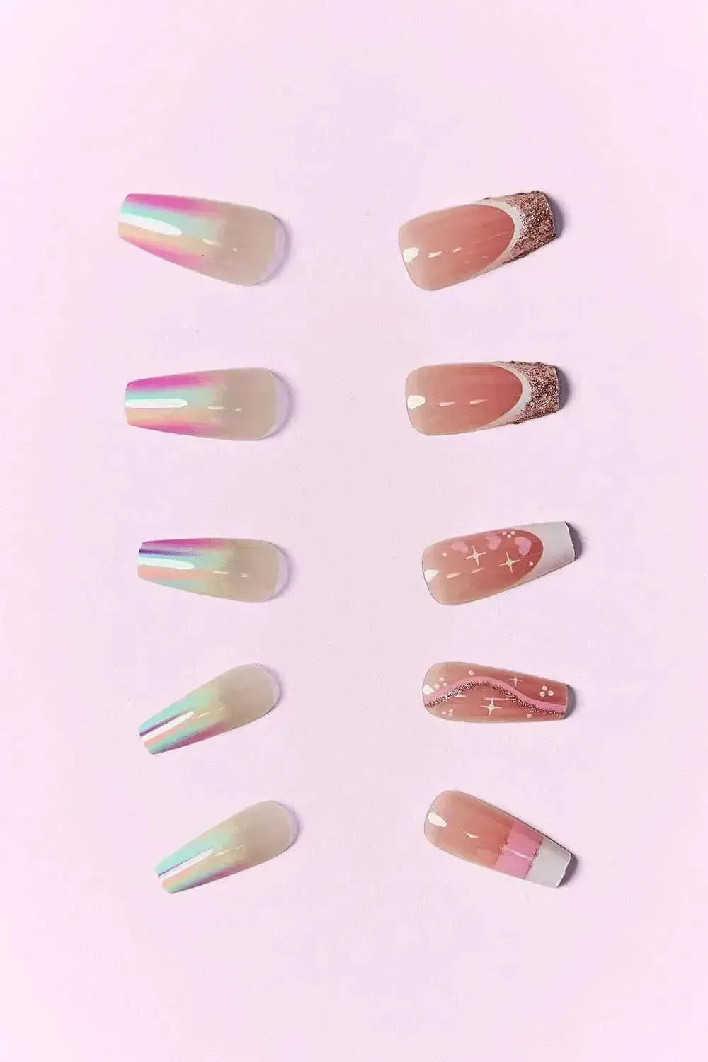 SO PINK BEAUTY Press On Nails 2 Packs - Bad Moms Club
