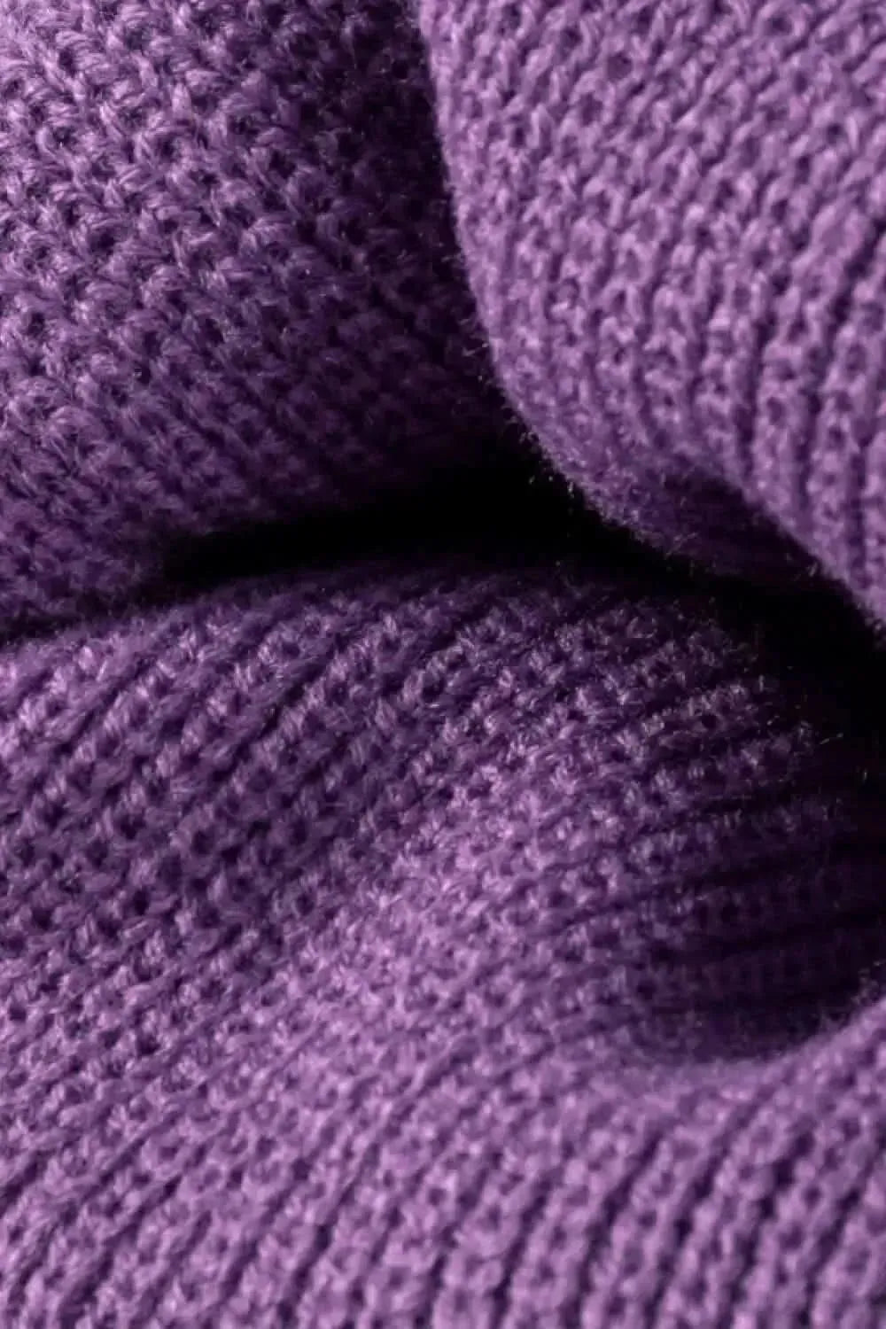 Calling For Winter Rib-Knit Beanie - Bad Moms Club