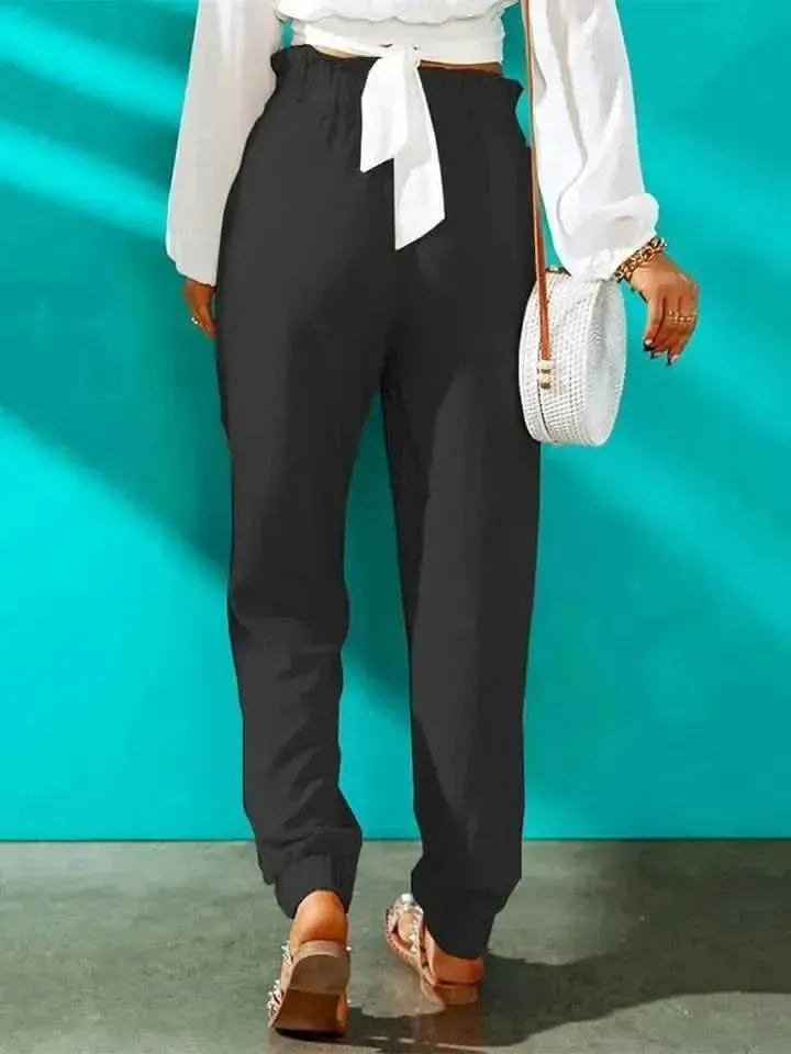 High Waist Joggers with Pockets - Bad Moms Club