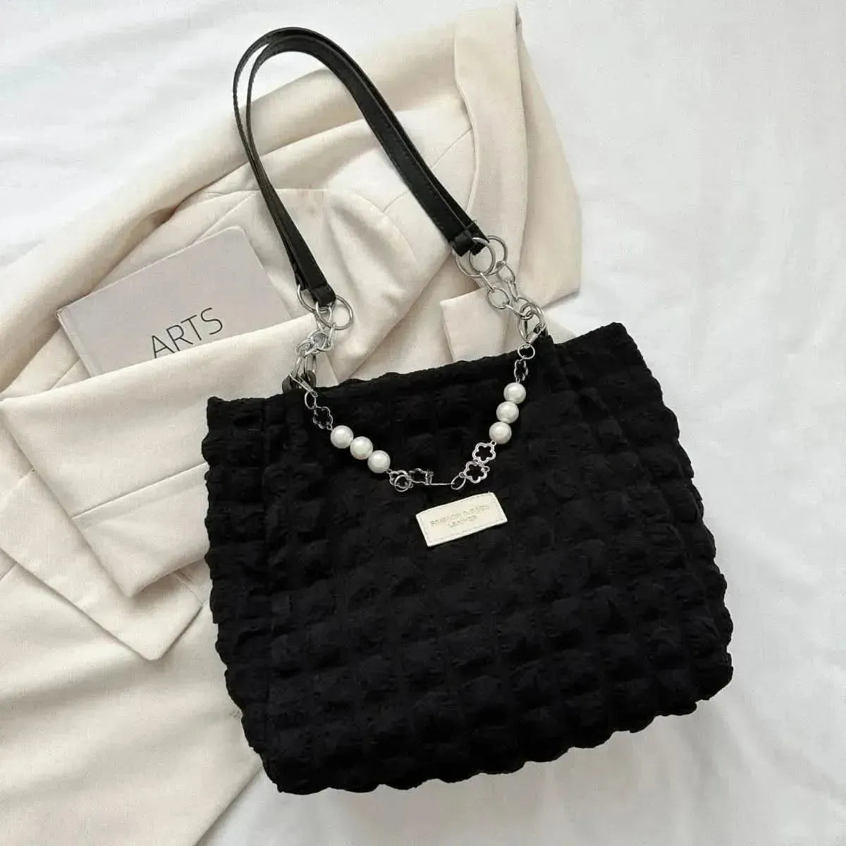 Cloud Puffy Polyester Tote Bag - Bad Moms Club