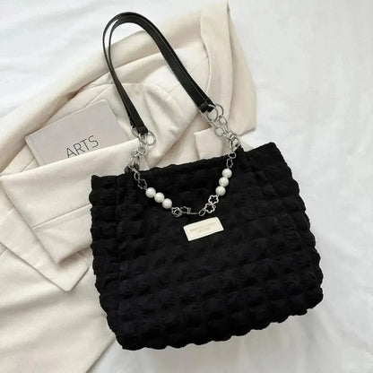 Cloud Puffy Polyester Tote Bag - Bad Moms Club