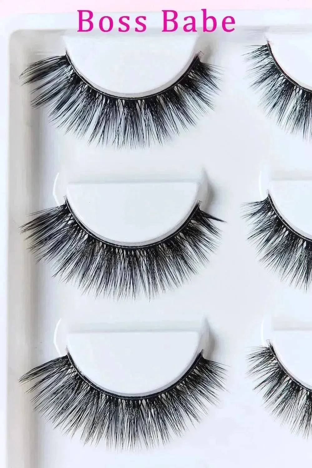 SO PINK BEAUTY Faux Mink Eyelashes 5 Pairs - Bad Moms Club