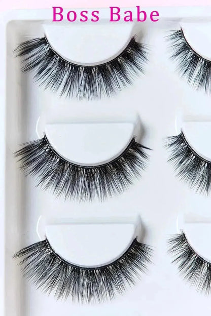SO PINK BEAUTY Faux Mink Eyelashes 5 Pairs - Bad Moms Club