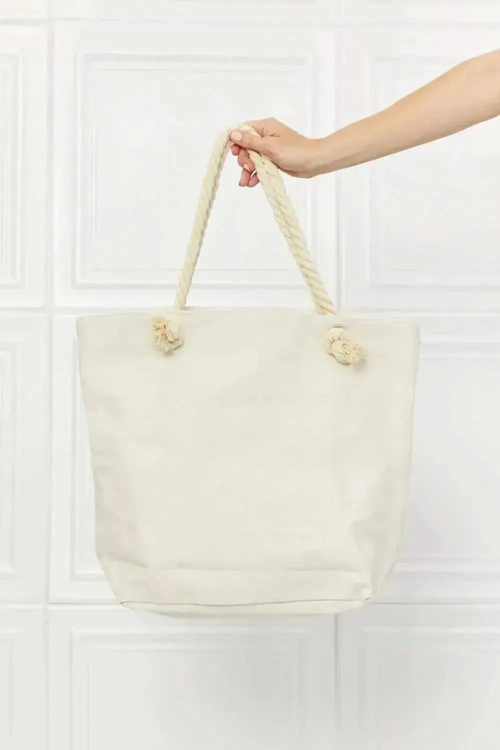 Justin Taylor Picnic Date Tassel Tote Bag - Bad Moms Club