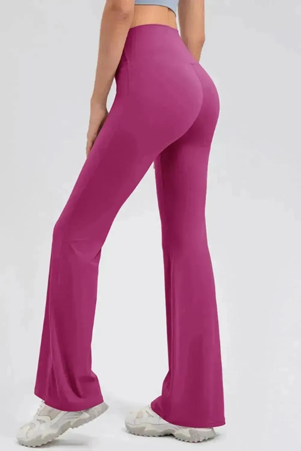 High Waist Straight Active Pants - Bad Moms Club