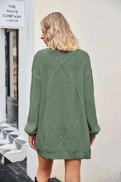 Open Front Cardigan with Pockets - Bad Moms Club