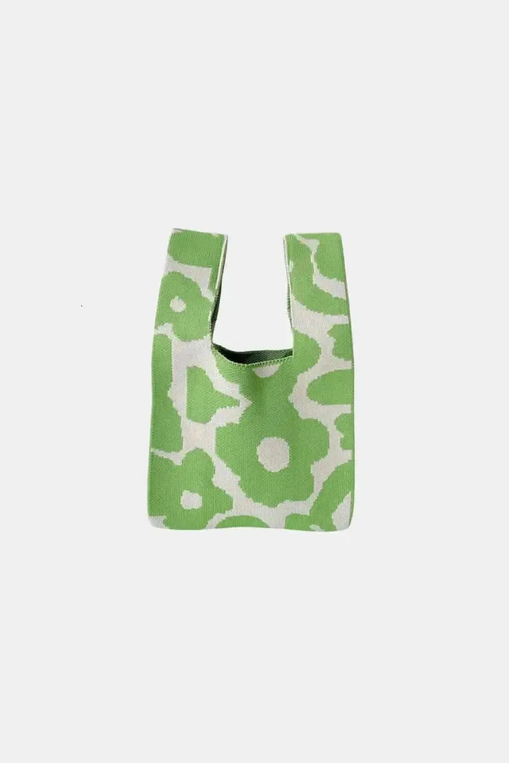 Zenana Flower Eco-Friendly Knitted Handbag - Bad Moms Club