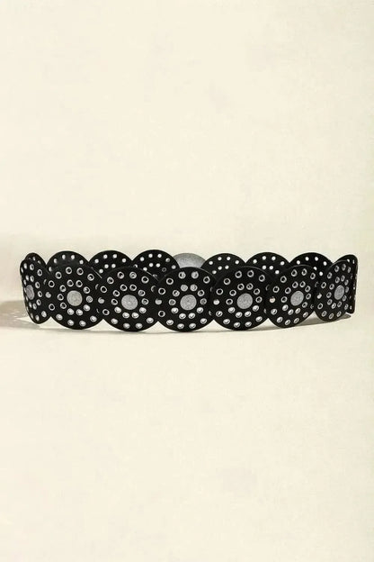 Vintage PU Leather Wide Belt - Bad Moms Club