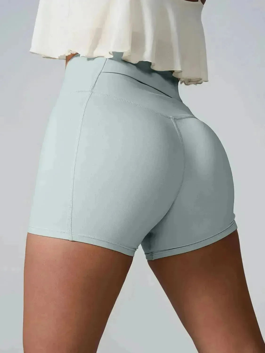 High Waist Active Shorts - Bad Moms Club