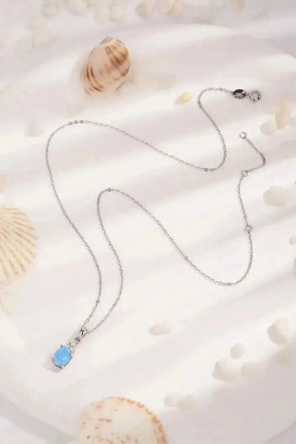 Find Your Center Opal Pendant Necklace - Bad Moms Club