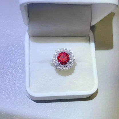 2 Carat Moissanite 925 Sterling Silver Ring - Bad Moms Club