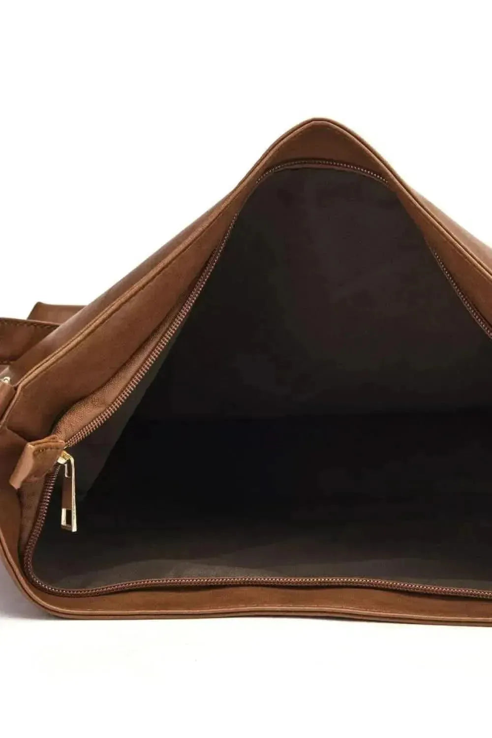 Large PU Leather Crossbody Bag - Bad Moms Club