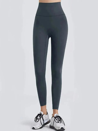 Wide Waistband Sports Leggings - Bad Moms Club