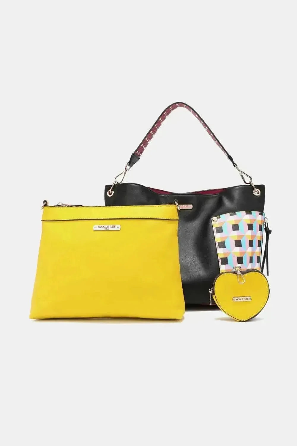 Nicole Lee USA Quihn 3-Piece Handbag Set - Bad Moms Club