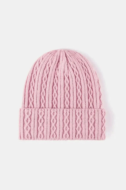 Mixed Knit Cuff Beanie - Bad Moms Club